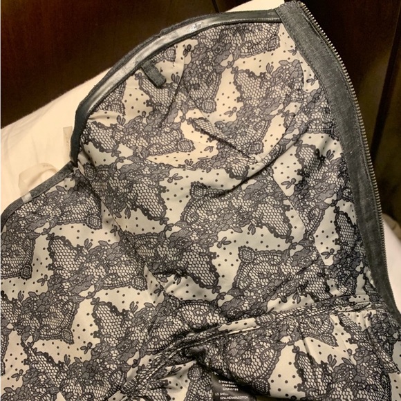 Forever 21 Black/Grey Bustier - Picture 3 of 5